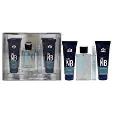 New Brand Prestige The New Brand For Men - 4 Pc Gift Set 90ml/3.3oz Eau De Toilette Spray 0.5oz Eau De Toilette Spray 120ml/4.4oz Shower Gel 120ml/4.4oz After Shave 90ml/3.3oz