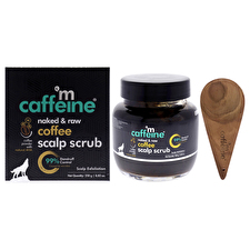mCaffeine Naked And Raw Coffee Scalp Scrub - Natural Aha - Scalp Exfoliation By Mcaffeine For Unisex 240ml/8.82oz