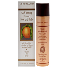 LErbolario Self Tanning Cream Face And Body - Mango Juice By Lerbolario For Women 90ml/3.3oz