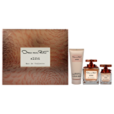 Oscar De La Renta Alibi For Women - 3 Pc Gift Set 90ml/3.4oz Eau De Toilette Spray 30ml/1oz Eau De Toilette Spray 90ml/3.4oz Body Lotion 90ml/3.4oz