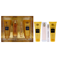 New Brand Prestige Silence For Women - 4 Pc Gift Set 90ml/3.3oz Eau De Parfum Spray 0.5oz Eau De Parfum Spray 120ml/4.3oz Shower Gel 120ml/4.3oz Body Lotion 90ml/3.3oz