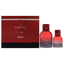 Tumi Kinetic For Men - 2 Pc Gift Set 90ml/3.4oz Eau De Parfum Spray 30ml/1oz Eau De Parfum Spray 90ml/3.4oz