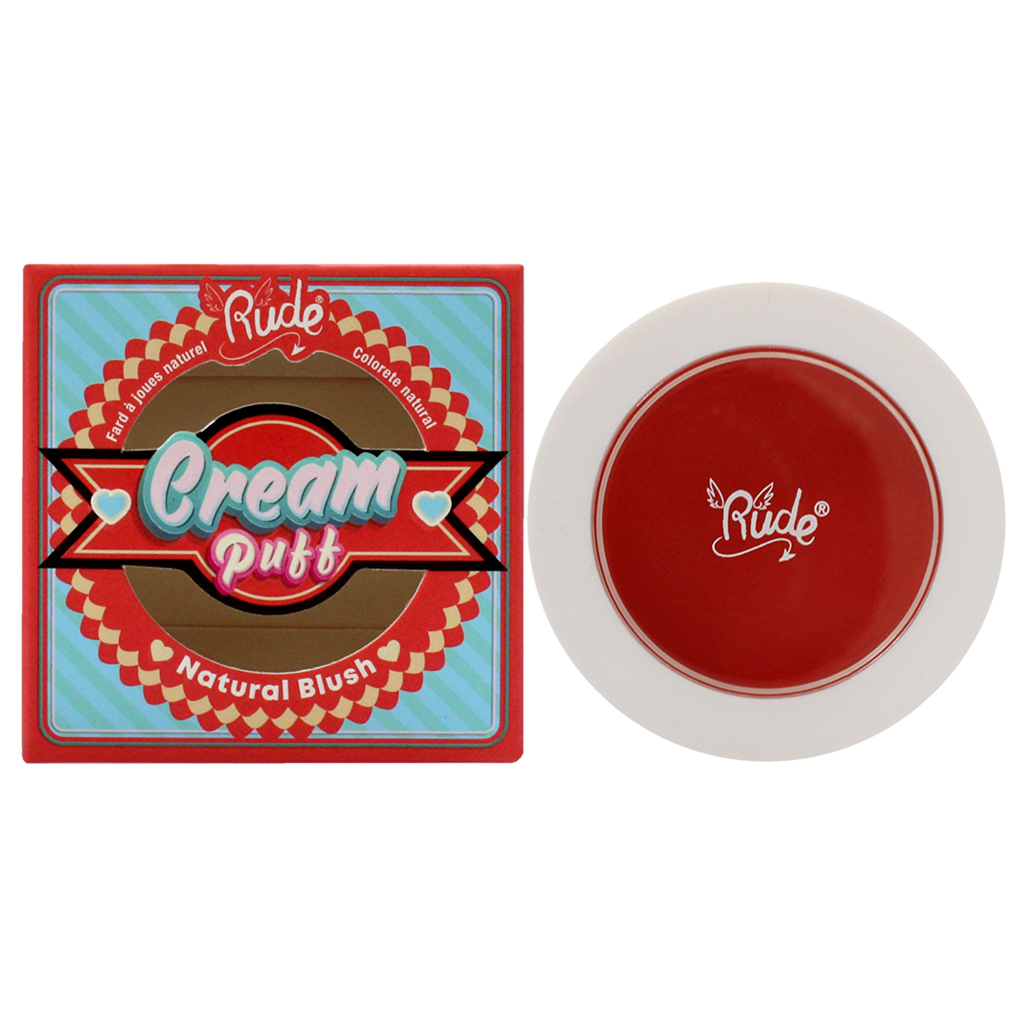 Cream Puff Natural Blush - 6 Colors - Creamsicle - 6g