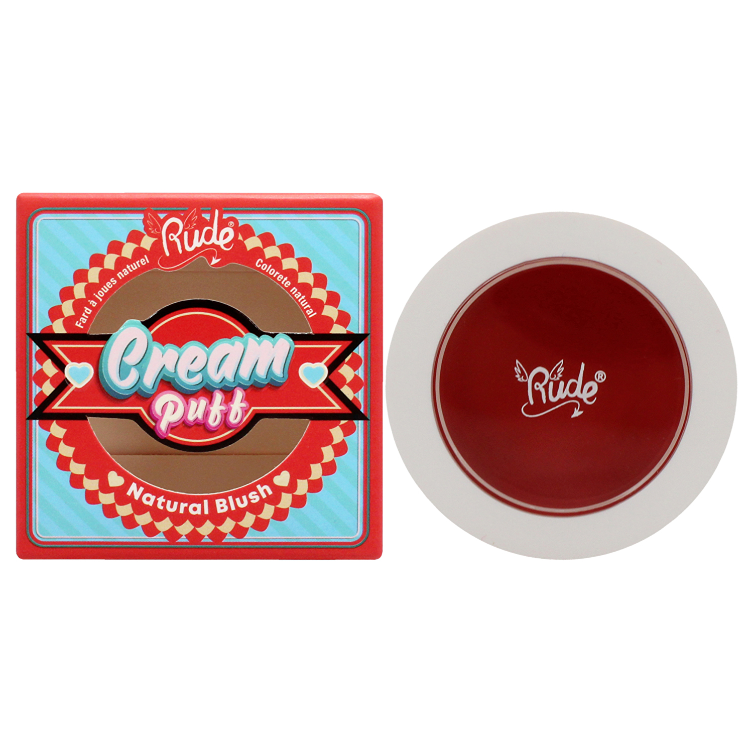 Cream Puff Natural Blush - 6 Colors - Fruit Tart - 6g