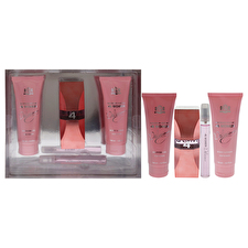 New Brand Prestige 4 Woman Delicious For Women - 4 Pc Gift Set 90ml/3.3oz Eau De Parfum Spray 0.5oz Eau De Parfum Spray 120ml/4.3oz Shower Gel 120ml/4.3oz Body Lotion 90ml/3.3oz