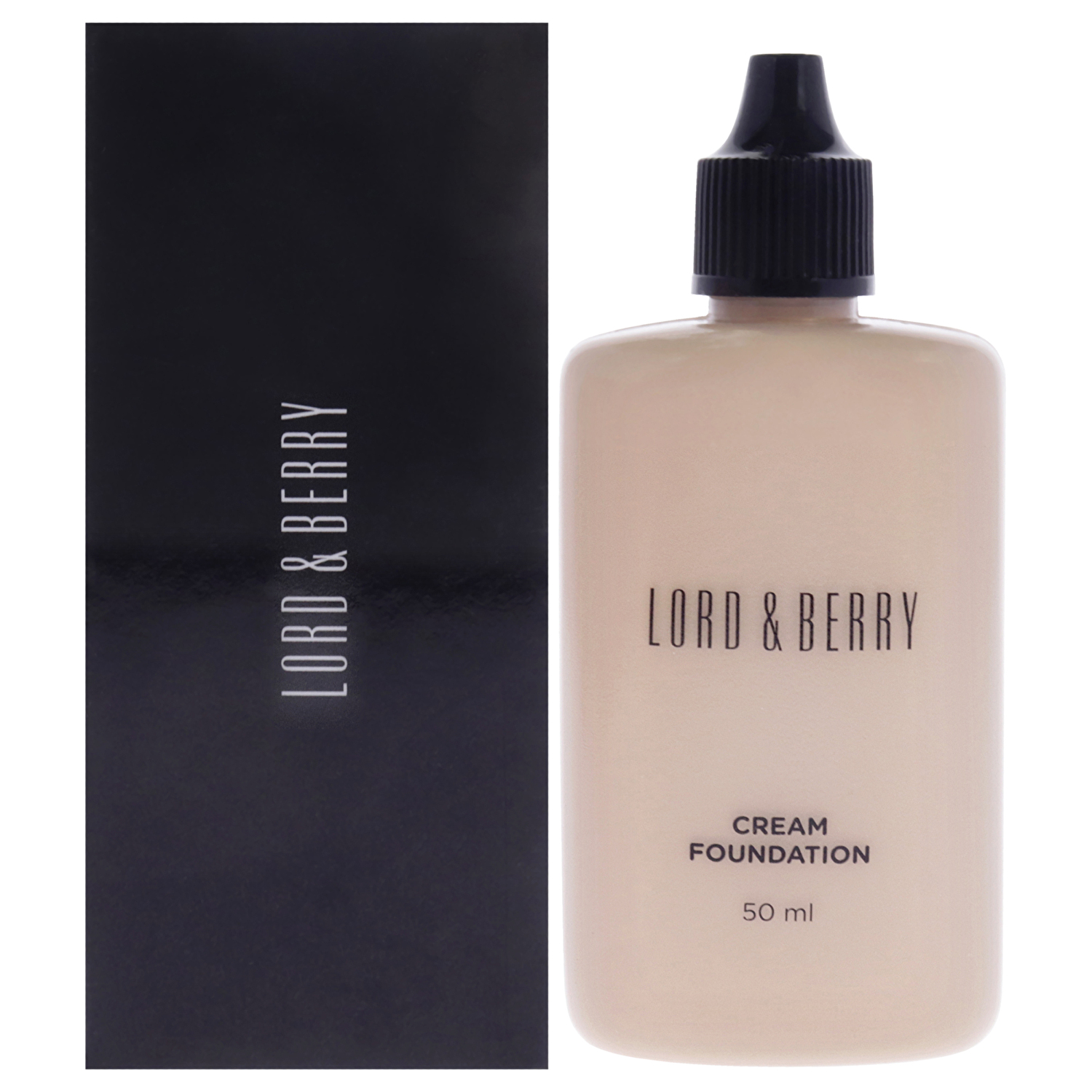 Lord & Berry Cream Fluid Foundation - 7 Colors - #Almond - 50ml