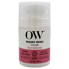 Organic Works Daily Hydration Renewal Night Cream For Unisex 30ml/1.69oz