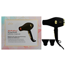 Aria Beauty Infrared Blow Dryer With Ionic Technology - Black For Women 1pc