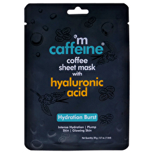 mCaffeine Coffee Sheet Mask With Hyaluronic Acid By Mcaffeine For Unisex 0.7oz