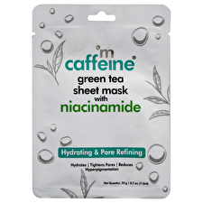mCaffeine Green Tea Sheet Mask With Niacinamide By Mcaffeine For Unisex 0.7oz