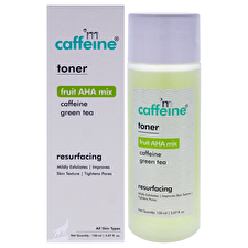 mCaffeine Fruit Aha Mix And Caffeine Green Tea Resurfacing Toner - All Skin Types By Mcaffeine For Unisex 150ml/5.07oz
