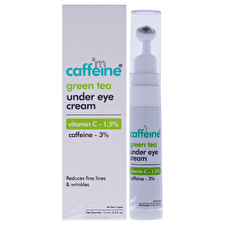 mCaffeine Green Tea Under Eye Cream Vitamin C 1.5 Percent By Mcaffeine For Unisex 0.5oz