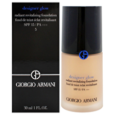 Giorgio Armani Designer Glow Radiant Revitalizing Foundation Spf 15 Pa Plus - 5 For Women 30ml/1oz