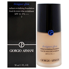 Giorgio Armani Designer Glow Radiant Revitalizing Foundation Spf 15 Plus - 7 For Women 30ml/1oz