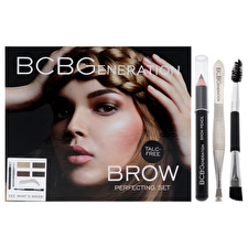 BCBGeneration Cosmetics Brow Perfecting Set By Bcbgeneration Cosmetics For Women - 6 Pc 0.05oz Highlighter Powder 3x 0.05oz Brow Powder 0.04oz Brow Wax Brow Pencil Tweezer Spoolie And Eyebrow Brush 3x0.05oz