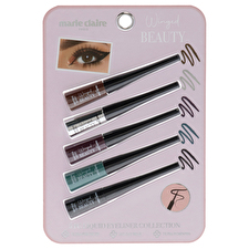 Marie Claire Liquid Eyeliner Collection Set For Women 5pc