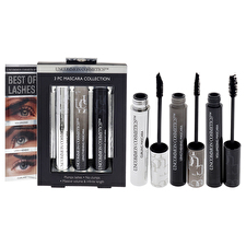 Uncommon Cosmetics Best Of Lashes Mascara Collection Set For Women - 3 Pc 0.27oz Lengthening Mascara 0.27oz Volumizing Mascara 0.27oz Curling Mascara 0.27oz