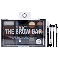Uncommon Cosmetics The Brow Bar For Women - Eyebrow Pencil Eyebrow Powder Brush Brow Angled Brush Spoolie 0.05oz Eyebrow Wax 0.2oz Brow Gel 0.48oz Brow Powders 0.05oz