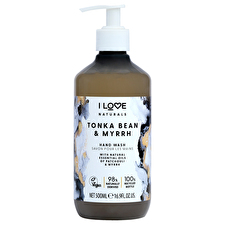 I Love Naturals Collection Tonka Bean & Myrrh Liquid Soap For Hands 500ml