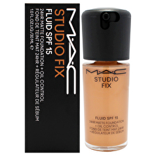 MAC Studio Fix Fluid Spf 15 24hr Matte Foundation Plus Oil Control - Nw40 Toasted Beige With Rosy Undertones By Mac For Women 30ml/1oz