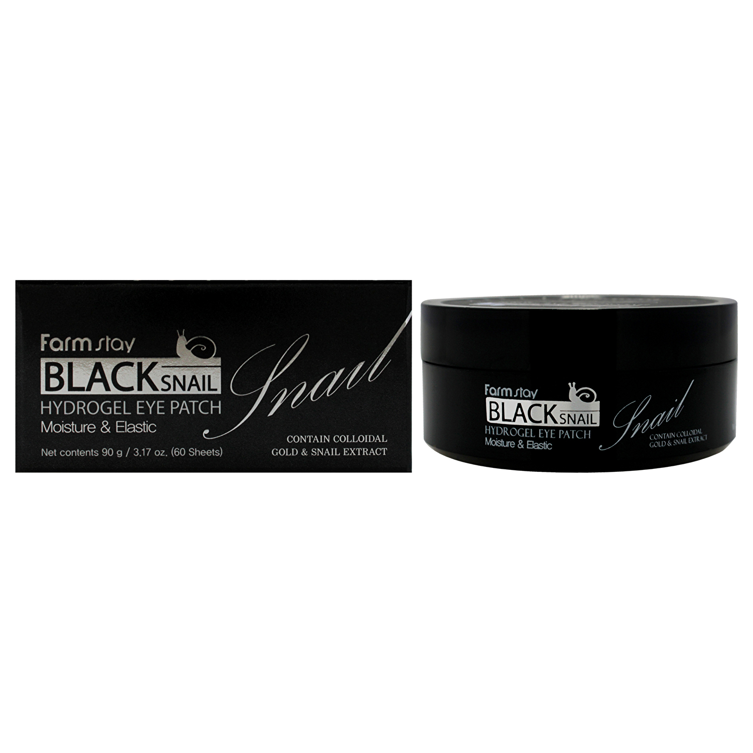 Black Snail Hydrogel Eye Patch - 60 patches