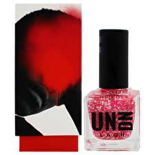 UNDN Vegan Nail Polish - 0206 Pink-white Splatter By Undn For Women 0.5oz