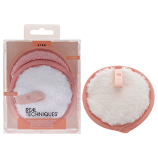 Real Techniques Makeup Remover Pads Reusable Plus Dual-sided For Women 2pc