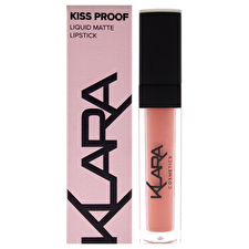 Klara Kiss Proof Liquid Matte Lipstick - 28 Cookie Brown For Women 0.27oz