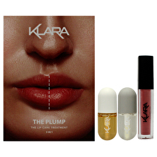 Klara The Plump Lip Care Treatment Kit For Women - 3 Pc 0.3oz Kiss Proof Liquid Matte Lipstick - 23 Provocative Pink 0.2oz Lip Maximizer Day Plumper 0.2oz Lip Care Night Treatment 0.3oz