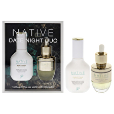 Klara Native Date Night Duo For Women - 2 Pc 30ml/1.35oz Purifying Gel Cleanser 30ml/1oz Luminous Oil Pure Glow 30ml/1.35oz