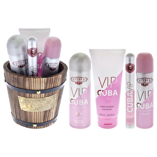 Cuba Vip Gift Set Eau De Parfum 100ml Eau De Parfum 35ml Body Spray 200ml And Body Lotion 200ml 100ml