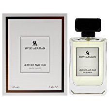 Swiss Arabian Leather And Oud Eau De Parfum For Men 100ml