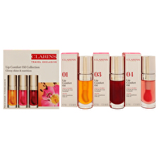 Clarins Lip Comfort Oil Collection Trio - Dárková Sada Olejů Na Rty 7ml