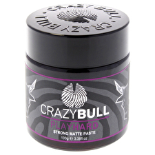 Crazy Bull Hair Play Hard Paste - Strong Matte For Men 90ml/3.38oz