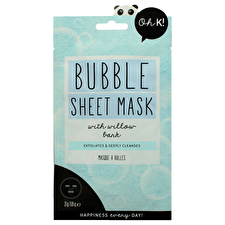 Oh K! Bubble Sheet Mask - Willow Bark For Unisex 1pc