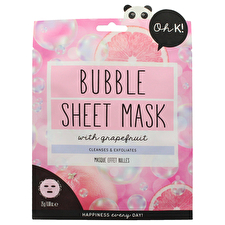 Oh K! Bubble Sheet Mask - Grapefruit For Unisex 1pc