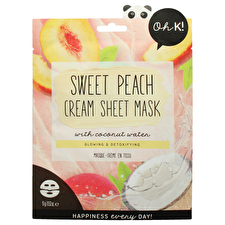 Oh K! Cream Sheet Mask - Sweet Peach For Unisex 1pc