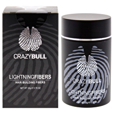 Crazy Bull Hair Lightning Hair Building Fibers - 5 Light Brown For Men 0.78oz