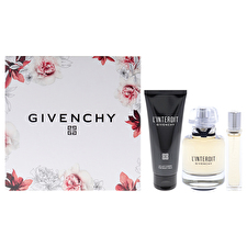 Givenchy Linterdit For Women - 3 Pc Gift Set 60ml/2.7oz Eau De Parfum Spray 0.42oz Eau De Parfum Spray (mini) 60ml/2.5oz Body Milk 60ml/2.7oz
