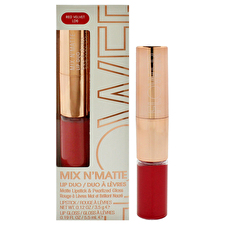 Flower Beauty Mix N Matte Lip Duo - Ld6 Red Velvet For Women - 1 Pc 0.12oz Lipstick 0.19oz Lip Gloss 0.12oz
