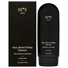 82East By Deepika Padukone Face Beard And Body Cleanser - Woody Oud By 82east By Deepika Padukone For Men 180ml/6.7oz