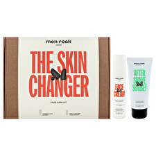Men Rock The Skin Changer Face Care Kit For Men - 2 Pc 90ml/3.4oz After Shave Sorbet 30ml/1.7oz Multi-action Face Cream 90ml/3.4oz