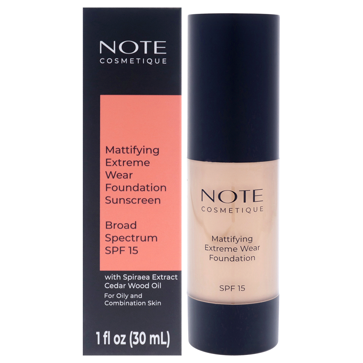 Mattifying Extreme Wear Foundation - 7 Shades - 04# Sand - 30ml