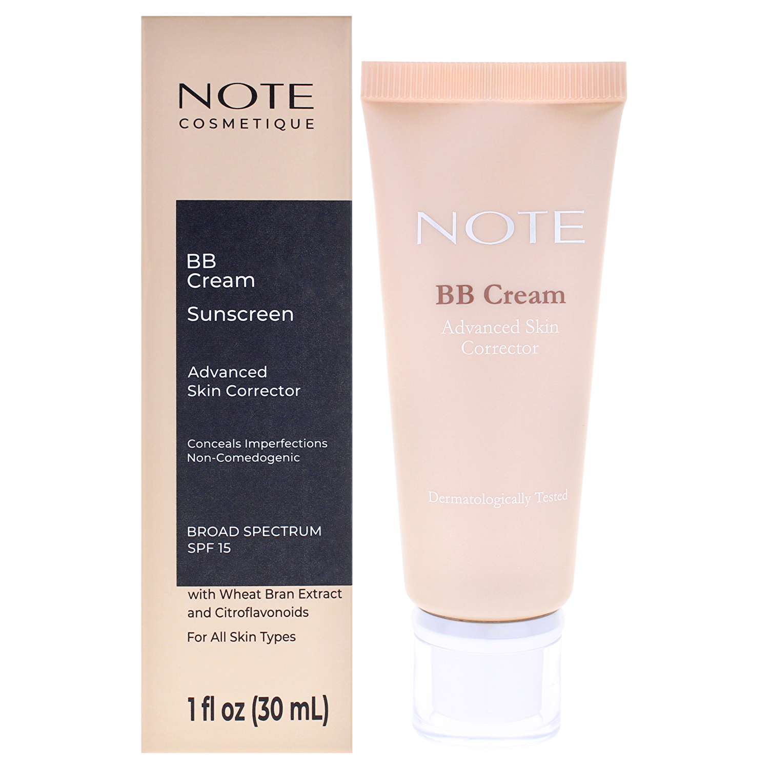 Note BB Cream  Advanced Skin Corrector - 8 Colors - 500# - 30g