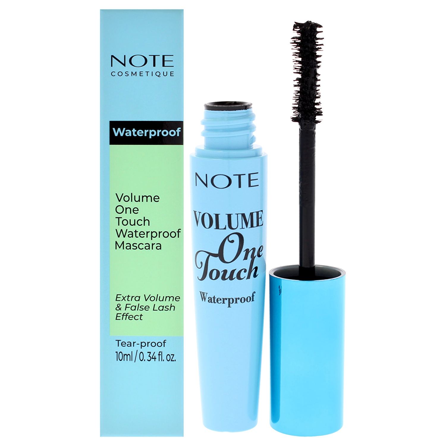 Note Volume One Touch Waterproof Mascara - Mascara - 10ml