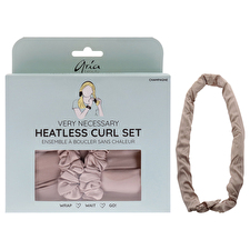 Aria Beauty Very Necessary Heatless Curl Set - Champagne For Women 3pc