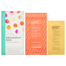 Patchology Breakout Box 3-in-1 Acne Treatment Kit For Unisex 3pc
