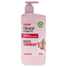 Dicora Urban Fit Shower Gel - Milk And Strawberry For Unisex 27.8oz