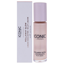 Iconic London Rollaway Glow Liquid Highlighter - Champagne Chic For Women 0.27oz