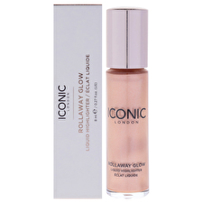 Iconic London Rollaway Glow Liquid Highlighter - Peach Paradise For Women 0.27oz
